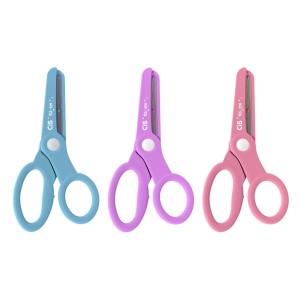 TESOURA ESCOLAR PONTA REDONDA 13,5 CM - CIS