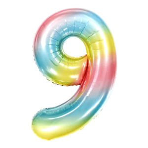 BALÃO NUMERAL METALIZADO 