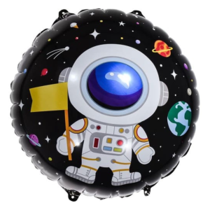 BALÃO METALIZADO ASTRONAUTA 45 CM - MAKE +