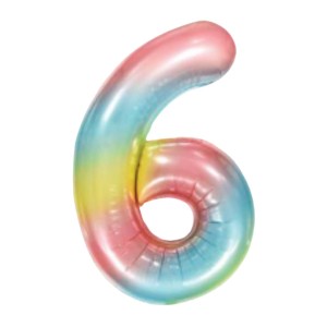 BALÃO NUMERAL METALIZADO 