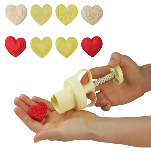 KIT EJETOR MAX CORAÇÕES P/ DOCESE E MASSA – BLUESTAR