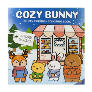 LIVRO DE COLORIR COZY BUNNY- TodoLivro