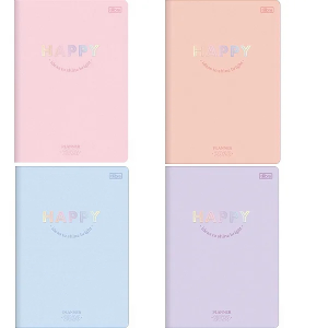 AGENDA PLANNER 2026 GRAMPEADA HAPPY TILIBRA CAPA FLEXIVEL